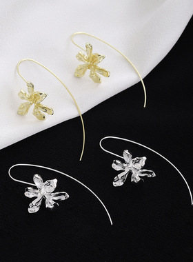 Light luxury perforation-free personality niche earrings耳环