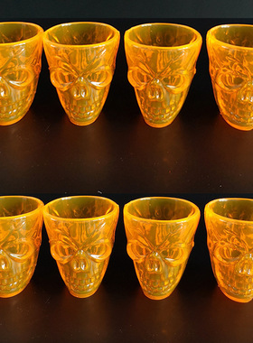 Halloween goblets Bar Imps cup Skeleton glowing spirits
