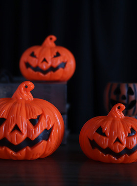 Halloween hand-held pumpkin lantern prop ornament 手提南瓜灯