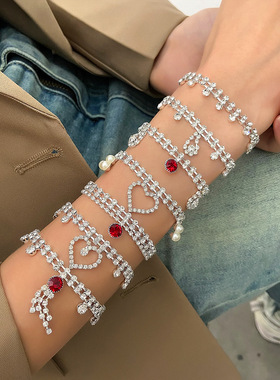 burst flash drop bracelet pie rival ring ladies手链全新