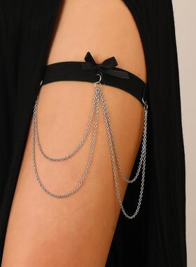 跨境洛丽塔爱心蝴蝶结十字架饰品