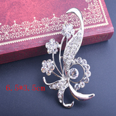 精致花朵音符胸针 新款 开衫 扣子 衣服配饰胸花女 别针 包邮