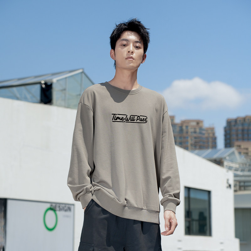 Radiohead美式休闲卫衣男圆领套头...