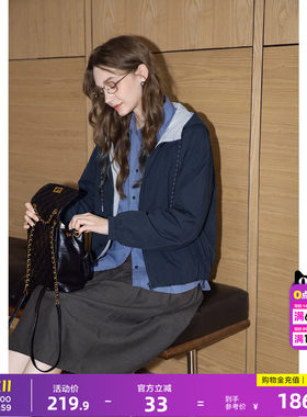 唐狮2026春季外套女连帽短款休闲好看时尚女式外套高级感潮流