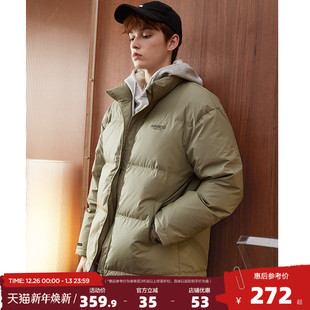 宽松加厚保暖面包服韩版 唐狮冬季 90绒潮款 立领羽绒服男士 潮C 新款