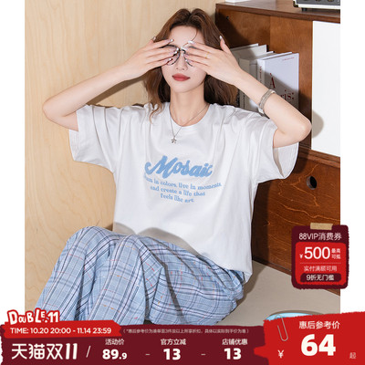 唐狮2025夏季短袖T恤女纯棉百搭T恤毛巾绣宽松慵懒风夏日ootd穿搭