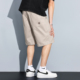 短裤 唐狮2025夏季 潮 男后口袋直筒宽松五分裤 简约工装 新款 休闲短裤