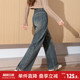 新款 裤 牛仔裤 复古水洗宽松潮流窄版 子女 女显瘦直筒裤 唐狮春季