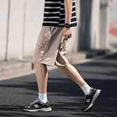 新款 工装 休闲短裤 唐狮2025夏季 男薄款 宽松直筒显瘦潮流时尚 裤 子男