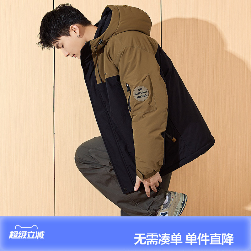 唐狮冬季新款棉衣男士工装美式加厚防寒棉服棉袄青少年外套潮休闲
