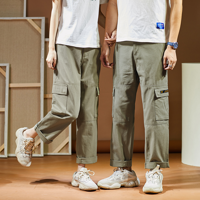 券后149.00元唐狮情侣2019春季新品男女休闲裤