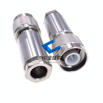 SC大功率高压连接器适配RG393/RG214/RG217 SC公头同轴大功率接头