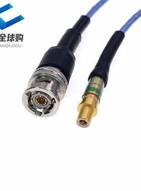 M39029/91-530 8 CRIMP同轴插针插孔转三同轴连接线 PL75-47转8号