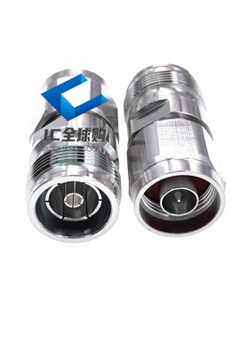 大功率射频转接头4.3-10/N-JK MINI-DIN母转N公 4.3-10F转L16公