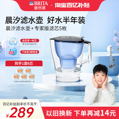 碧然德家用去水垢净水器滤水壶