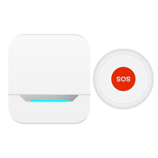 老人呼叫器家用无线门铃病人照顾一键紧急求救按铃平安钟电话通知