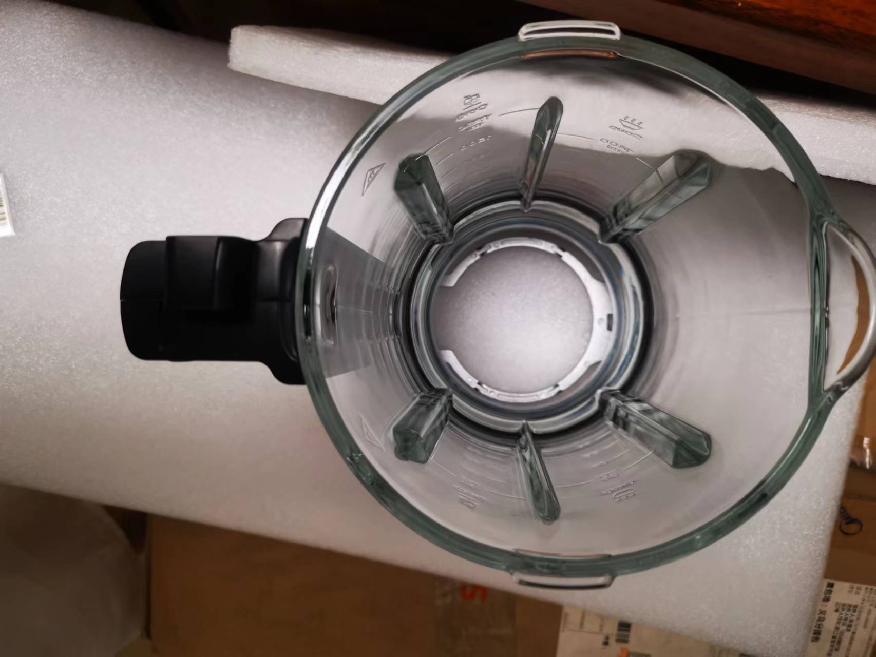 适用苏泊尔破壁机SP17S玻璃杯塑料组件一体机配件