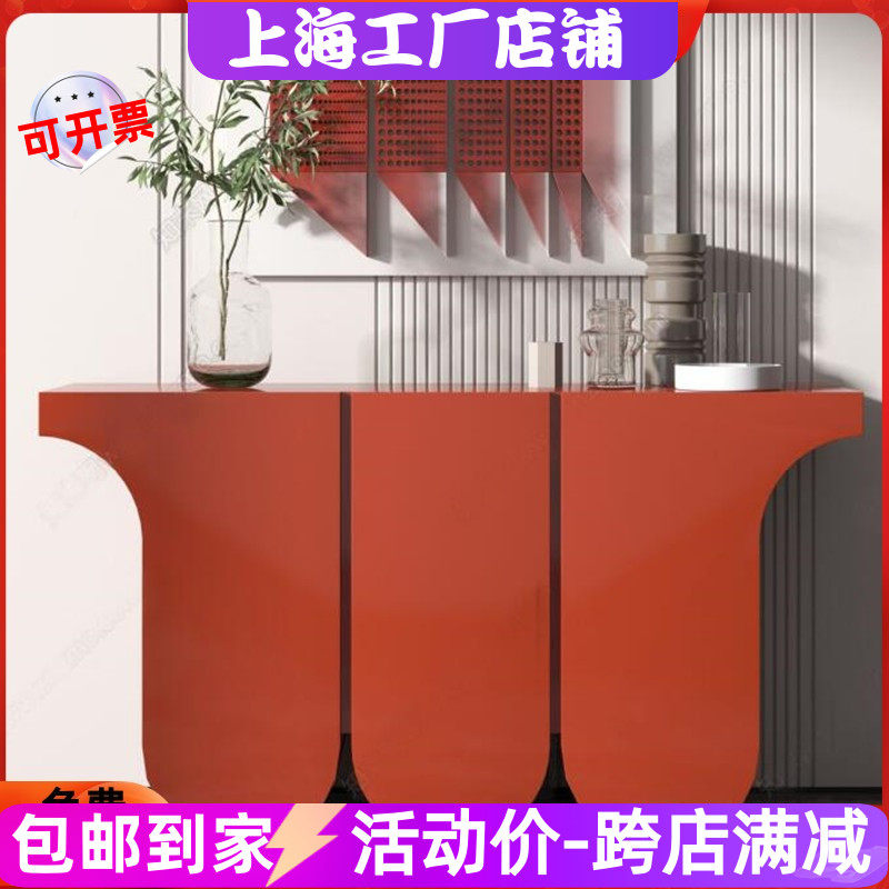 北欧烤漆玄关柜现代简约入户鞋柜创意个性门厅柜艺术储物柜定制