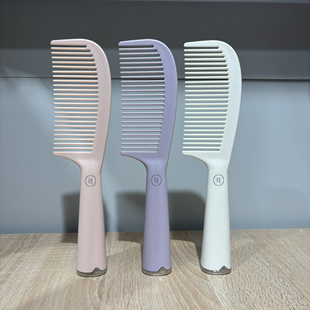 可站的梳子女家用直发顺发梳头发美发不打结神器宽齿大齿头梳好用