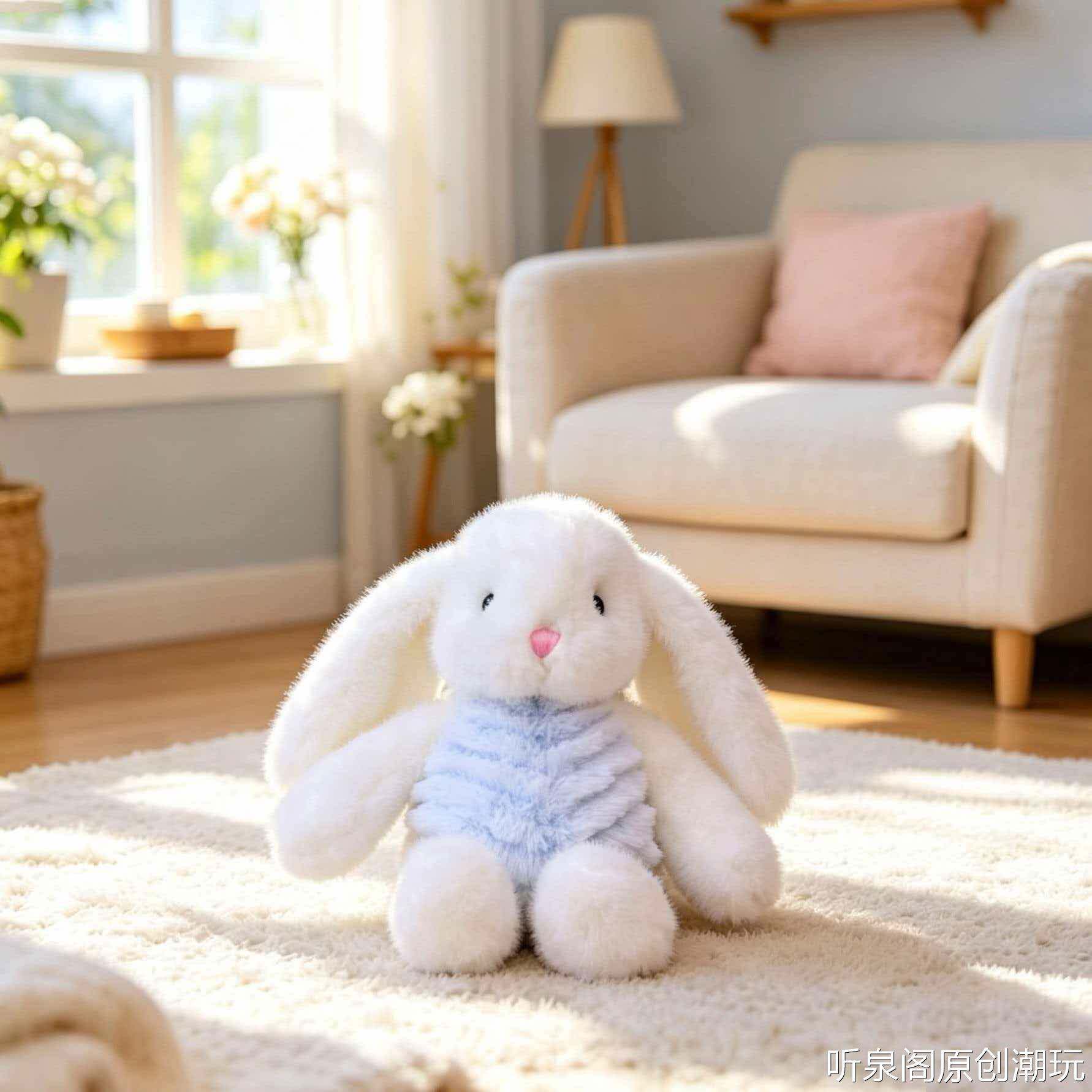可爱贝拉兔公仔毛绒玩具小兔子玩偶安抚女生布娃娃生日礼物陪伴