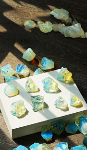 蛋白石原石摆件造景水晶碎石大颗粒装修装饰原石雕刻香薰扩香石