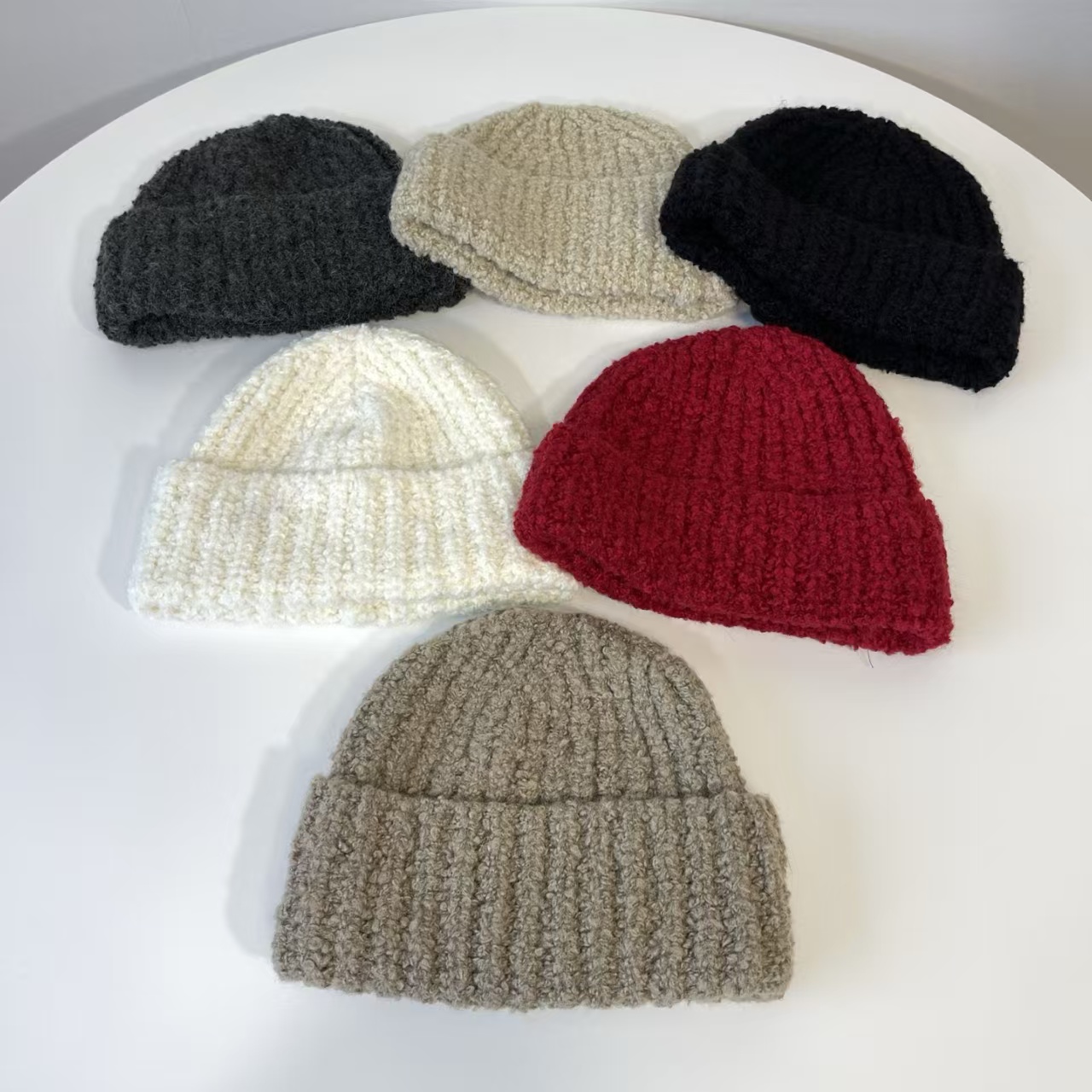 韩国代购秋冬保暖粗毛线帽防冻护耳针织帽新款户外女戴防冻帽子潮