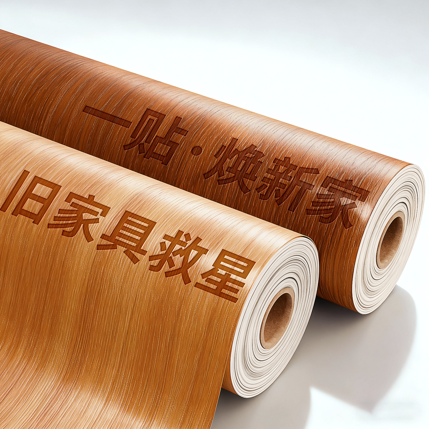 木纹贴纸橱柜防油防潮装饰墙贴