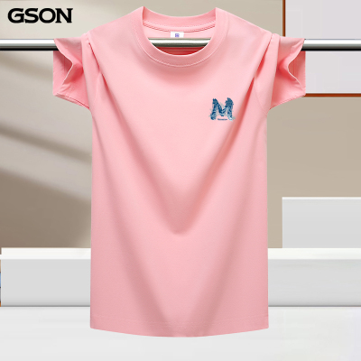 GOSN短袖纯棉情侣印花T恤可定制