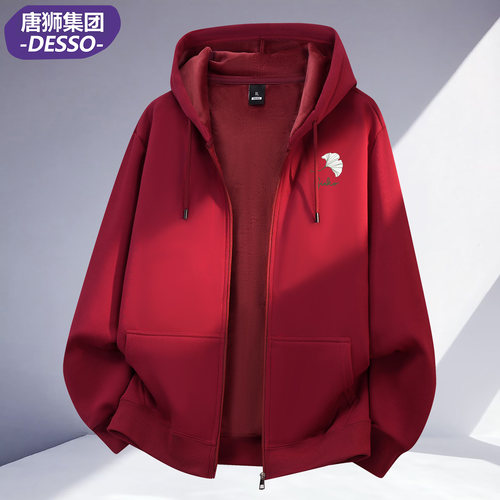 唐狮集团DESSO连帽拉链卫衣