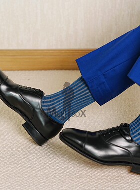 绿色系土耳其viccel正装长筒袜celchuk暗影及膝男袜条纹透气棉袜