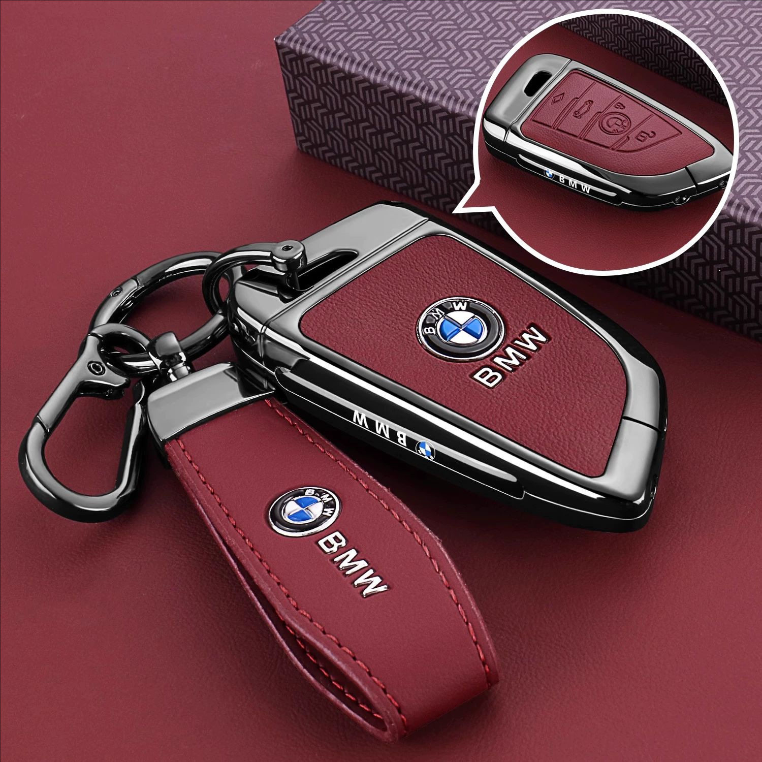 适用宝马3系钥匙套325i/330li新7
