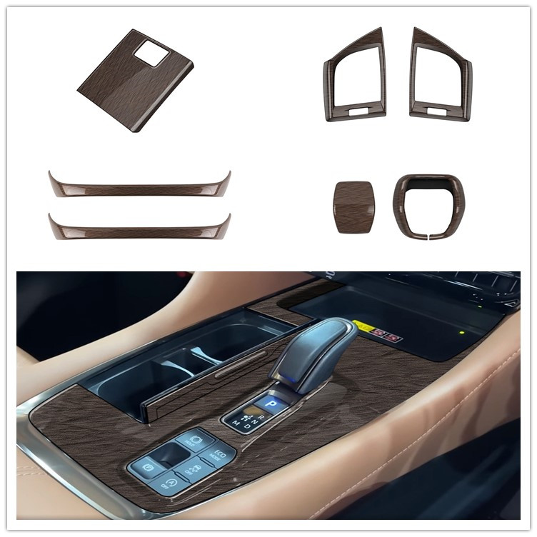 24款埃尔法威尔法右肽贴木纹专用