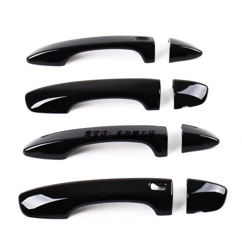 凌渡拉手黑色碳纤纹大众15-21款