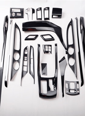 适用于右驾Alphard埃尔法 Vellfire20系改装内饰贴片中控排挡装饰