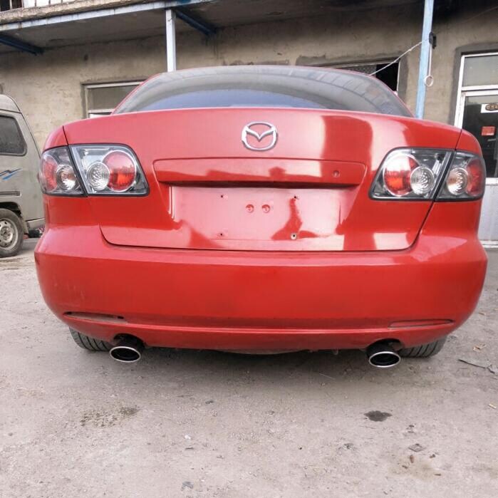 老马自达6尾喉 马自达3马2  M6专用尾喉排气管改装排气