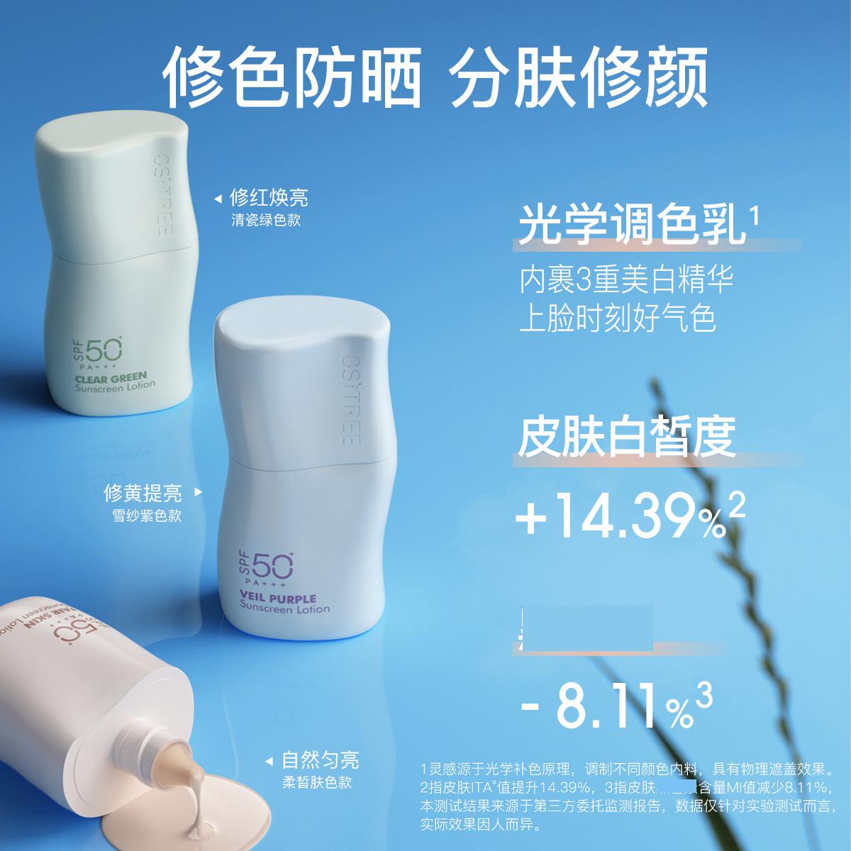 柳丝木SPF50+防晒隔离妆前乳图片