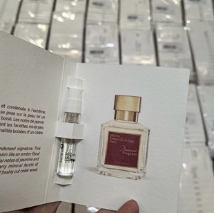 mfk晶红540香精版无尽之水盛放一支玫瑰丝缎乌木巴黎夜色香水小样