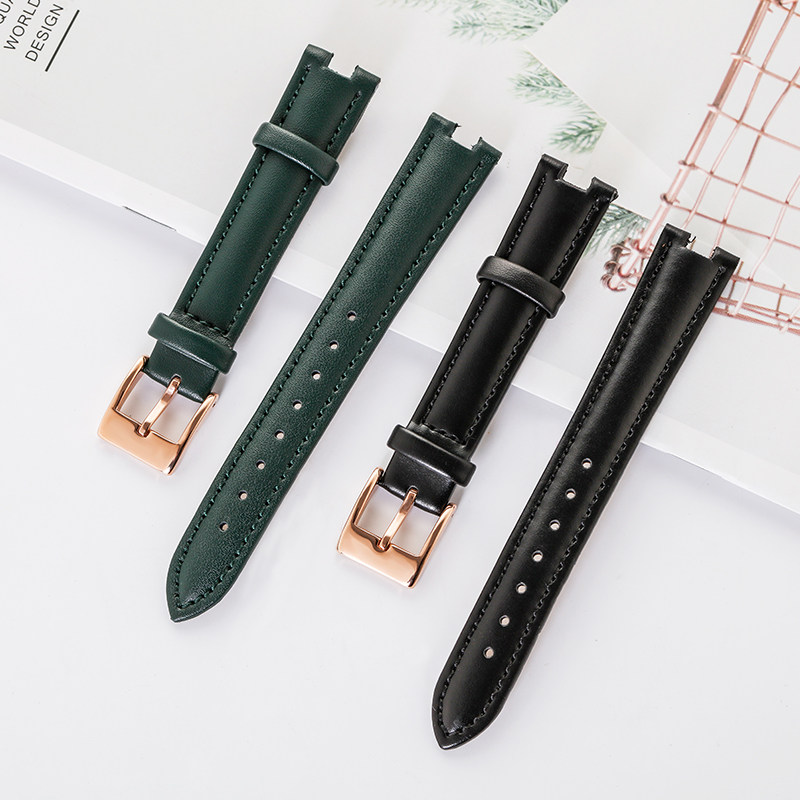 linger古欧原装手表带真皮棕色