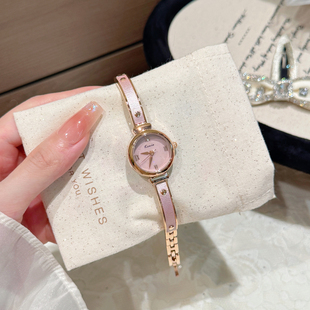 2026新款手表女士学生初高中轻奢小众ins风腕表送女友生日礼物