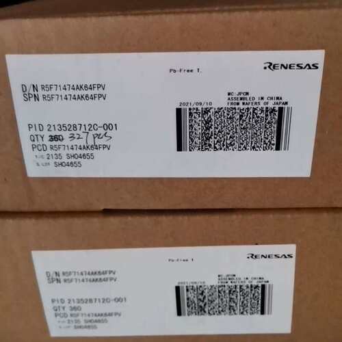 现货 HD64F39079LIDFZV 原装芯片 RENESAS/瑞萨 封装QFP64P