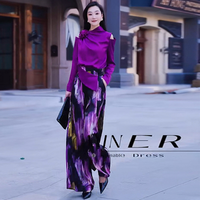 秋冬季新款百搭时尚气质套装