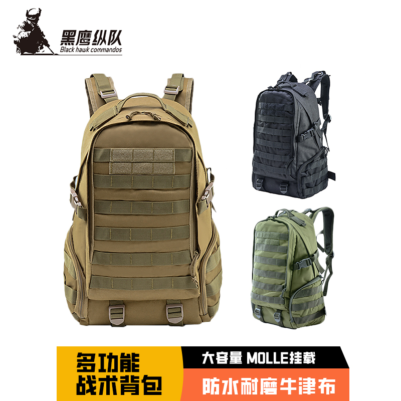 户外多功能运动休闲战术双肩包大容量登山旅行骑行徒步野营3P背包