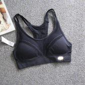 美国单运动内衣美背透气大码 健身衣无钢圈速干跑步背心式 文胸女