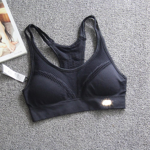 镂空透气速干大码运动内衣