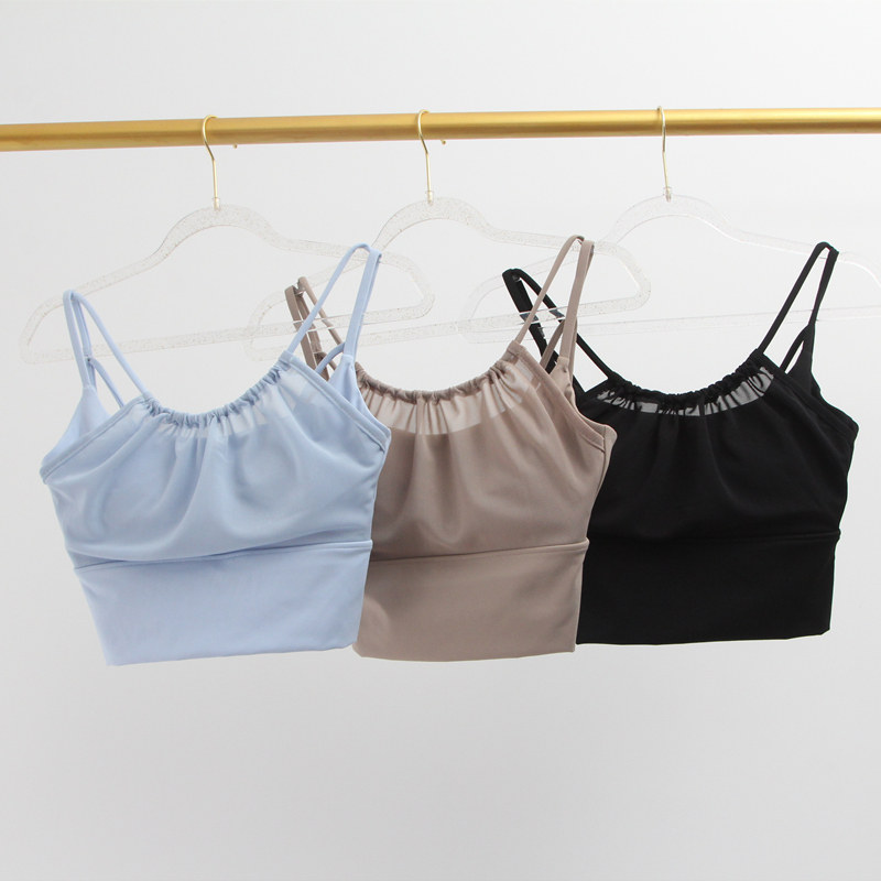 吊带美背运动内衣女网纱透气健身假两件防震背心速干透气瑜伽文胸,运动服/休闲服装,运动文胸,淘宝优惠券,粉丝福利购,淘宝优惠卷