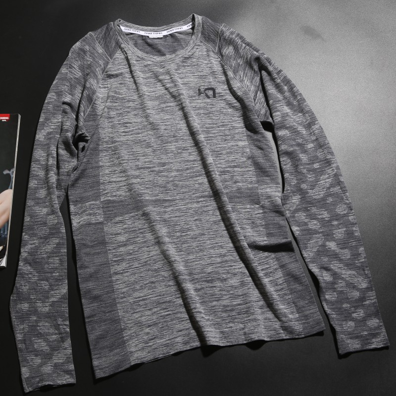 长袖女速干运动T恤透气