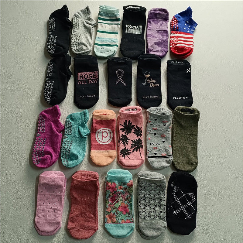 欧美单！瑜伽袜女防滑普拉提初学者纯棉袜子室内专用地板健身袜,运动/瑜伽/健身/球迷用品,瑜伽袜子,淘宝优惠券,粉丝福利购,淘宝优惠卷