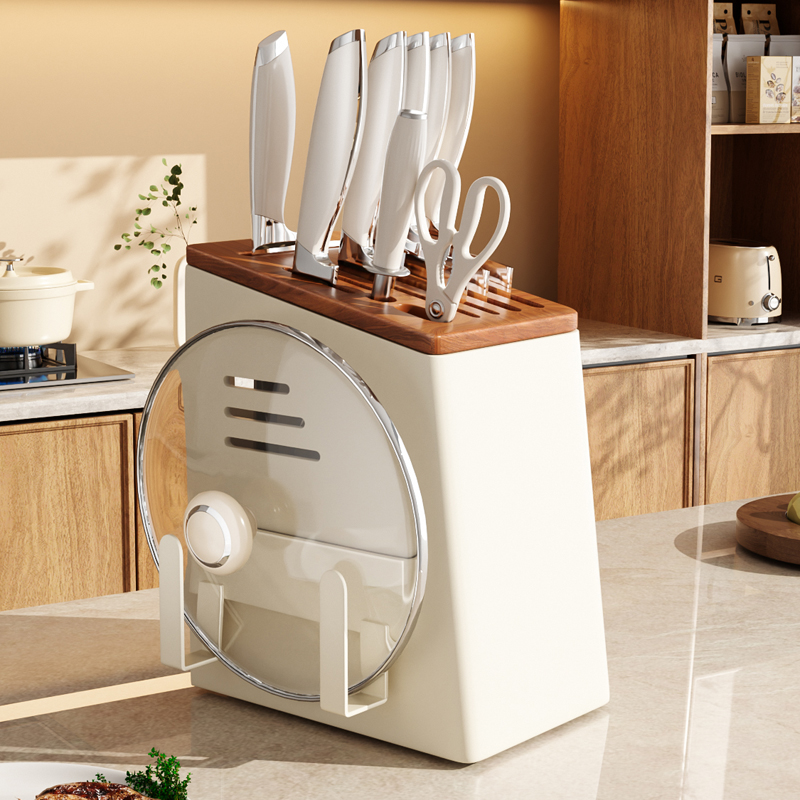 厨房刀架置物架台面刀具筷笼收纳