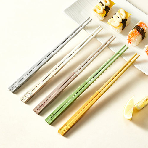 合金筷子PPS抗菌防霉分食筷套装