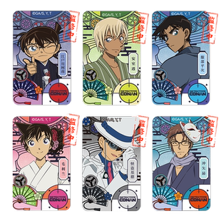 星河动漫 名侦探柯南 毛利兰 怪盗基德 服部平次 安室透 镭射徽章